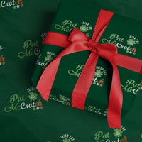 Pat McCrotch Irish Pub Wrapping Paper Roll St Patricks Day Drinking Humor