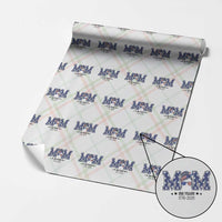 Patriotic Mothers Day Gift Wrapping Paper Roll USA 250 Years Celebration