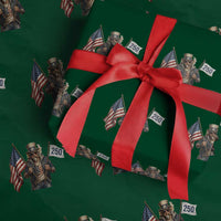 Patriotic Uncle Sam Celebrating 250 Years America Wrapping Paper Roll