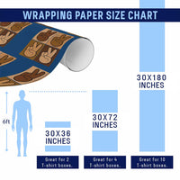 Peace Sign Equality for All Wrapping Paper Roll Peace Out V Fingers Hand Equal Rights - Wonder Print Shop