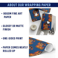 Peanut Goop Meme Wrapping Paper Roll Funny Bungulator - Wonder Print Shop