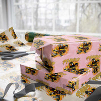 Penguin Playing Ice Hockey Wrapping Paper Roll Funny Sports Fan Gift - Wonder Print Shop