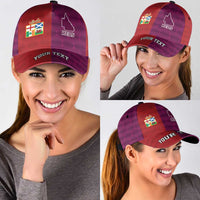 Personalised British Lions Australia Queensland Classic Cap Sporty Style LT9