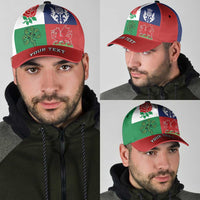 Personalised British Lions Classic Cap Combination of England Irish Scottish Welsh LT9