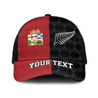 Personalised British Lions New Zealand Baseball Net Cap Sporty Style - Wonder Print Shop