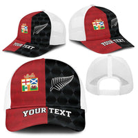 Personalised British Lions New Zealand Baseball Net Cap Sporty Style - Wonder Print Shop