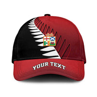 Personalised British Lions New Zealand Classic Cap Half Black Fern LT9