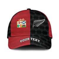 Personalised British Lions New Zealand Classic Cap Sporty Style LT9
