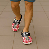 Anglesey Wales Christmas Clogs Shoes Mari Lwyd Celtic Knot Style - Wonder Print Shop