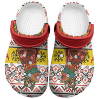 Romania Christmas Clogs Shoes Romanian Carpet The Goat Dance - Wonder Print Shop