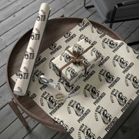 Petty When Provoked Wrapping Paper Roll Funny Raccoon Meme - Wonder Print Shop