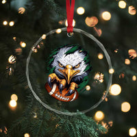 Philadelphia Fan Crystal Glass Ornament Green Eagles Sport Game Day - Wonder Print Shop