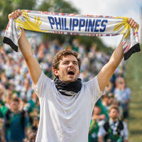 Philippines Flag Day Soccer Scarf Filipino Feather Pattern