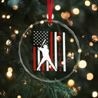 Phillies Baseball Crystal Glass Ornament Cool Distressed Philadelphia Red October US Flag TS10