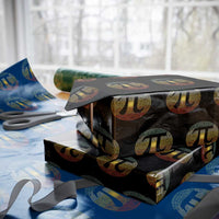 Pi Day Wrapping Paper Roll 3,14 Pi Number Retro Symbol Math Science