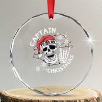 Pirate Xmas Crystal Glass Ornament Skull Skeleton Lights Pirates Caribbean Cruise TS10