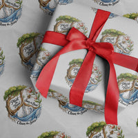 Plant The Trees Save The Bees Clean The Seas Wrapping Paper Roll Vintage Peace Sign Aesthetic Nature Lover Ocean Conservation