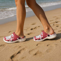 Poland Christmas Clogs Shoes Emblem With Flag Style - Wonder Print Shop