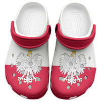 Poland Clogs Shoes Flag Color Inspiration - Wonder Print Shop