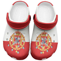 Polish-Lithuanian Commonwealth Clogs Shoes Royal Coat Of Arms Style