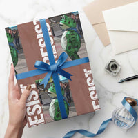 Portland Frog Protest Wrapping Paper Roll Vintage Activist Resistance - Wonder Print Shop