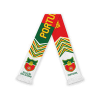 Portugal Football Nations 2026 Soccer Scarf Sporty Pattern