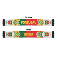 Portugal Football Nations 2026 Soccer Scarf Sporty Pattern
