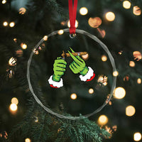 Pothead Xmas Crystal Glass Ornament Cannabis Weed Adult Christmas Party TS10