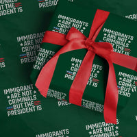 Pro Immigration Wrapping Paper Roll Social Justice Anti Racism - Wonder Print Shop