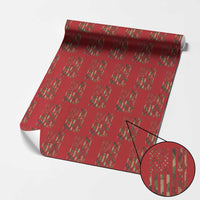 Promoted To Grandpa Est 2026 Patriotic American Flag Camo Wrapping Paper Roll