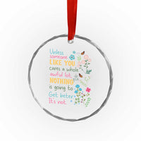 Protect Environment Crystal Glass Ornament Unless Someone Like You Cares A Whole Awful Lot TS02
