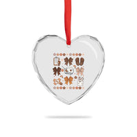 Proud Black Nurse Heart Crystal Glass Ornament Gift For African Nurse Black History - Wonder Print Shop