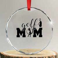 Proud Golf Mom Lifestyle Crystal Glass Ornament Sports Gift Idea TS12
