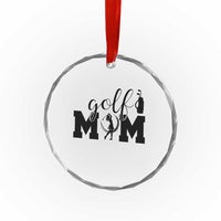 Proud Golf Mom Lifestyle Crystal Glass Ornament Sports Gift Idea TS12