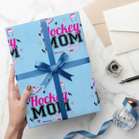 Proud Hockey Mom Wrapping Paper Roll Ice Hockey Supporter Gift - Wonder Print Shop
