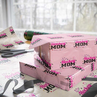 Proud Hockey Mom Wrapping Paper Roll Ice Hockey Supporter Gift - Wonder Print Shop