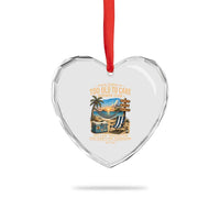 Proud Member of Too Old To Care Boomer Club Heart Crystal Glass Ornament Funny Baby Boomer Retire Summer Vacation