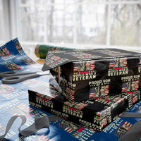 Proud Son Of World War 2 Veteran Wrapping Paper Roll WWII Vet Pride - Wonder Print Shop