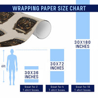 Proud Welder Graphic Wrapping Paper Roll Built To Last Worker Gift