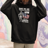American Patriot Hoodie This Is A Cordless Hole Puncher US Flag Rifle - Wonder Print Shop