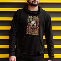 Veteran Hoodie DD-214 It's A Veteran Thing You Wouldn't Understand US Flag Bald Eagle - Wonder Print Shop