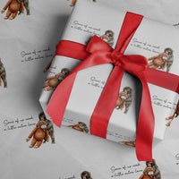Punch Mokey Wrapping Paper Roll Some Of Us Need a Little Extra Love