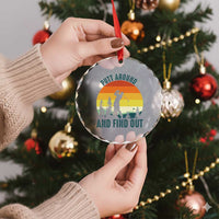 Putt Around And Find Out Crystal Glass Ornament Funny Golf Player Gift TS12