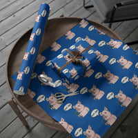 Quiet Piggy Funny Sarcastic Pig Wrapping Paper Roll Political Satire Humor Free Speech - Wonder Print Shop