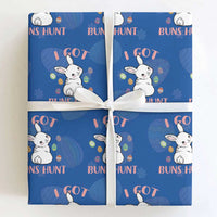 Rabbit Easter Bunny Sunglasses Wrapping Paper Roll I Got Buns Hun Funny Jokes
