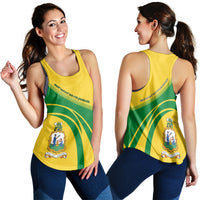 Saint Vincent and the Grenadines Coat Of Arms Women Tanktop Cricket RLT13