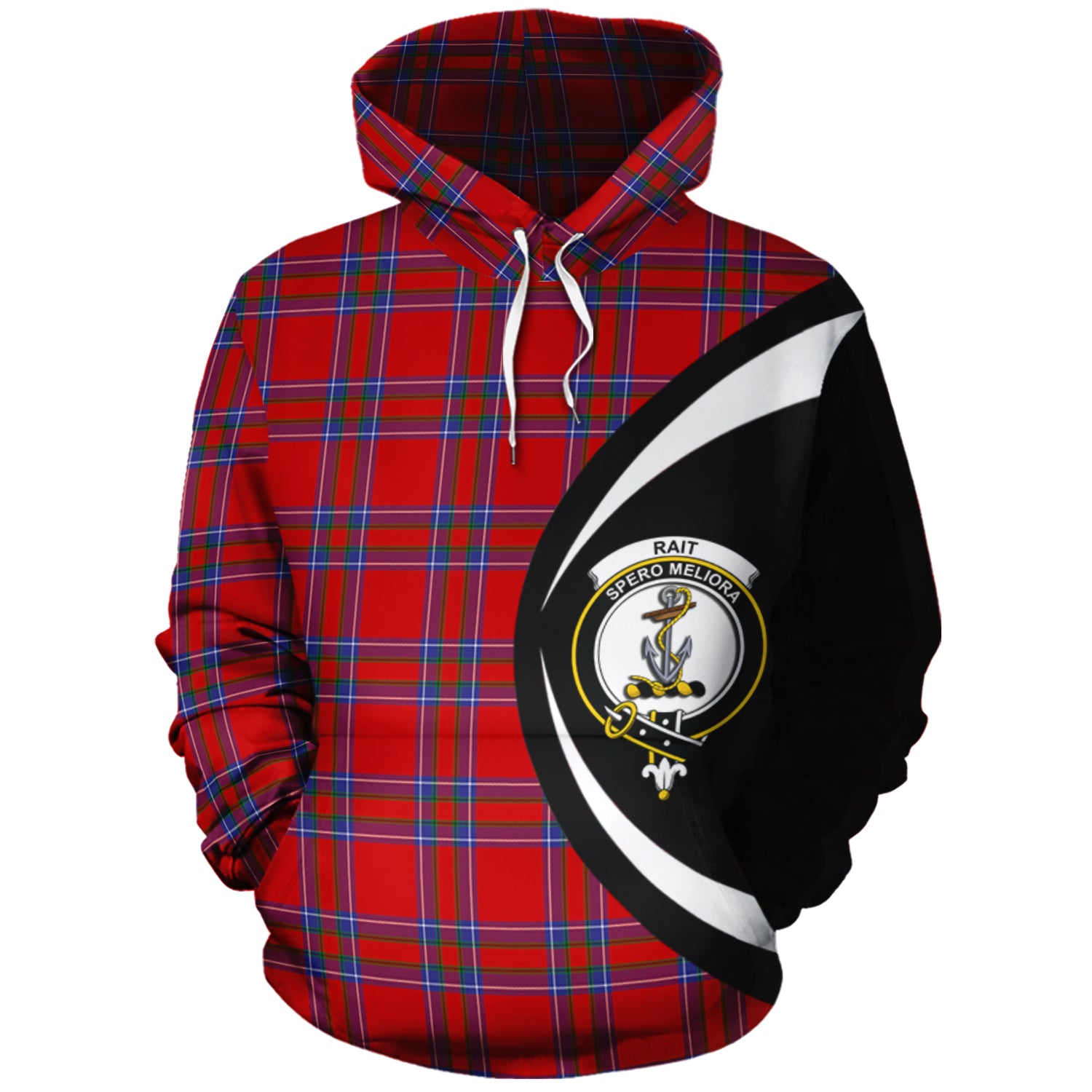 scottish-rait-clan-crest-circle-style-tartan-hoodie