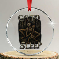 Rake Creepypasta Crystal Glass Ornament Creepy Cryptid Series Alt Goth Grunge Horror Aesthetic TS10