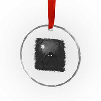 Rake Creepypasta Crystal Glass Ornament Creepy Cryptid Series Cryptozoology Gift Halloween TS10