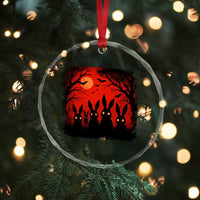 Rake Creepypasta Crystal Glass Ornament Creepy Cryptid Series Horror Goth Alt Alternative Art TS10